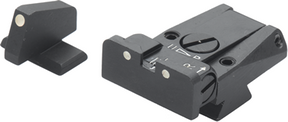 Browning Hi-Power [Vigilante Mark III Practical HP40] adjustable sights | white dots