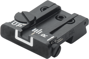 Colt [Series 70 80 90] adjustable rear sight | white lines