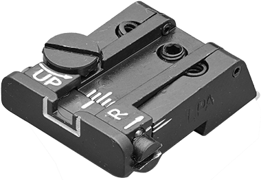 CZ Kadet adjustable rear sight | white lines