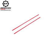Fiber optic replacement rod | 2 pcs - Red 1.0 mm