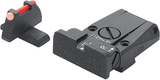 FN 502 adjustable sights | fiber optic