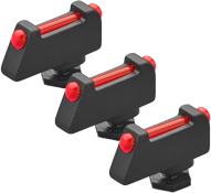 Glock [G17 G19 G26 & other] front sight | fiber optic