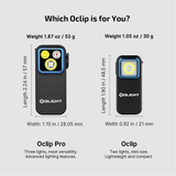 Olight Oclip Pro | multifunctional clip flashlight | 500 lm