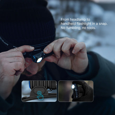 Olight Perun 3 Mini | rechargeable headlamp | 1 250 lm