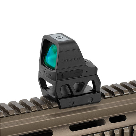 Picatinny red dot mount with raiser [21 mm] | Trijicon RMR footprint