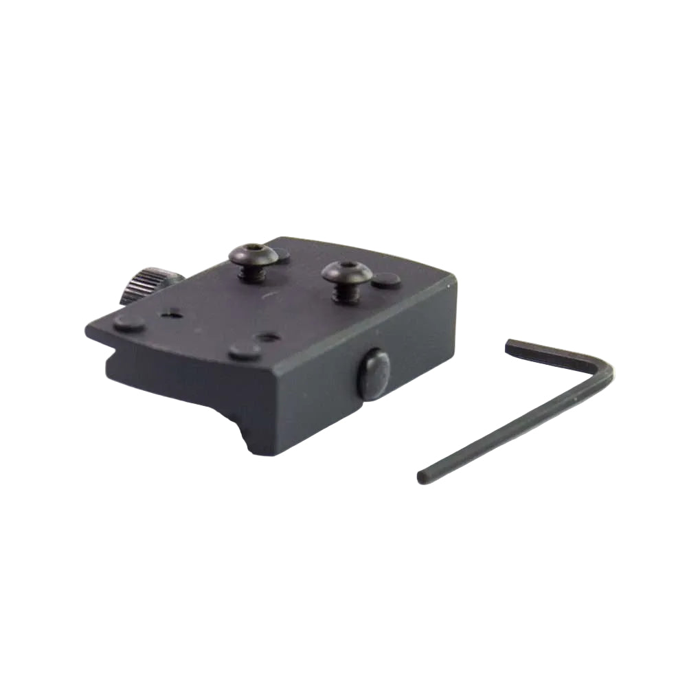 Picatinny red dot mount with thumb nut | Shield RMSc footprint