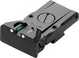 Remington 1911 R1 adjustable rear sight | fiber optic