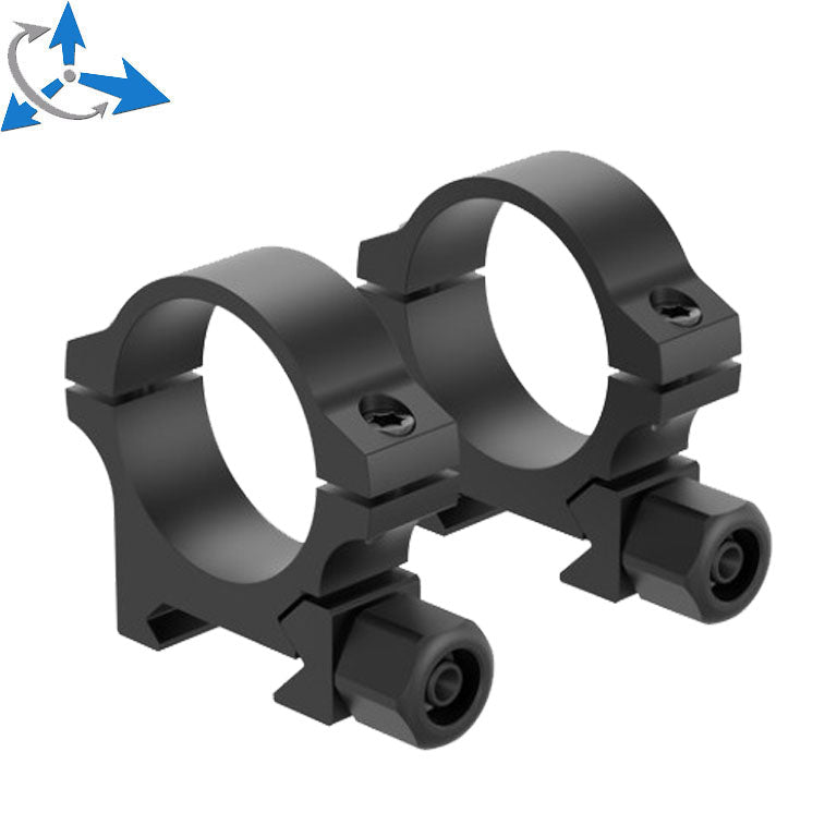 30mm scope rings | Picatinny base with screw nut