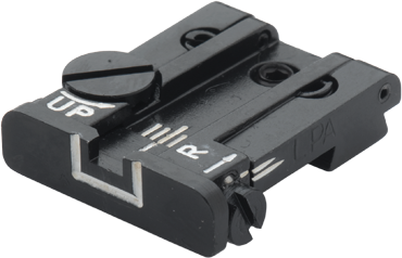 Sig [P220 P225 P226 P227 P229 P320] adjustable rear sight | white lines
