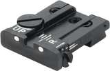 Sig [P220 P225 P226 P227 P229 P320] adjustable rear sight | white dots