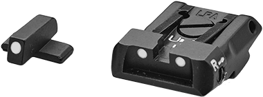 Sig [P220 P225 P226 P227 P229 P320] adjustable sights | white dots