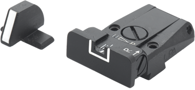 Sig [P220 P225 P226 P227 P229 P320] adjustable sights | white lines