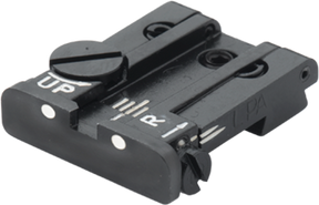 Sig P226 LDC adjustable rear sight | white dots
