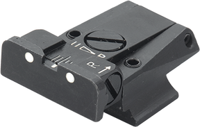 Smith & Wesson [645 745] adjustable rear sight | white dots
