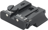 Smith & Wesson [Cal. 10 Cal. 45 3rd Gen] adjustable rear sight | white dots