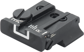 Smith & Wesson [Cal. 9 Cal. 40 3rd Gen & 1911E Cal. 45] adjustable rear sight | white lines