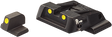 Smith & Wesson M&P adjustable sights | luminescent dots