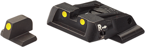 Smith & Wesson M&P adjustable sights | luminescent dots