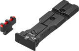 Smith & Wesson revolver [686 629 19 66 586 & other] red dot ready adjustable sights | fiber optic