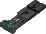 Smith & Wesson revolver [686 629 19 66 586 & other] red dot ready adjustable rear sight | fiber optic