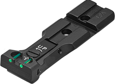 Smith & Wesson revolver [686 629 19 66 586 & other] red dot ready adjustable rear sight | fiber optic