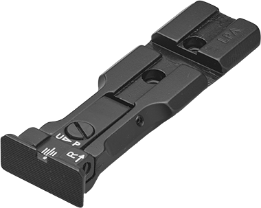 Smith & Wesson revolver [686 629 19 66 586 & other] red dot ready adjustable rear sight | blank