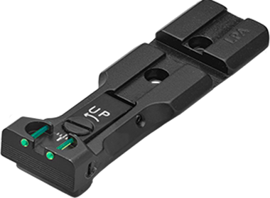 Smith & Wesson revolver [686 629 19 66 586 & other] red dot ready adjustable rear sight | fiber optic